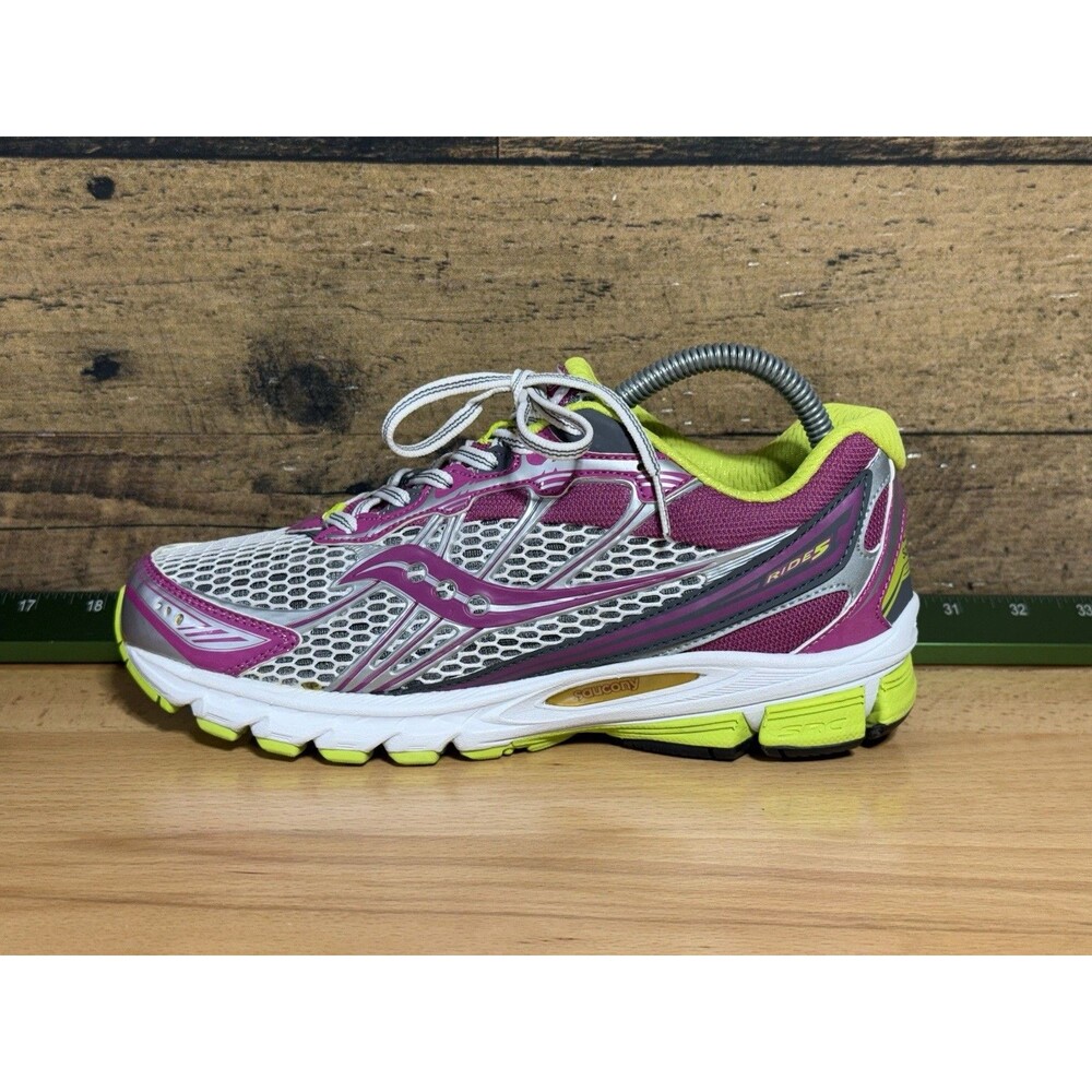 🔥NEW Rare Saucony ProGrid Ride 6 Green/Pink Gray Y2K Shoes (NEW Deadstock)
